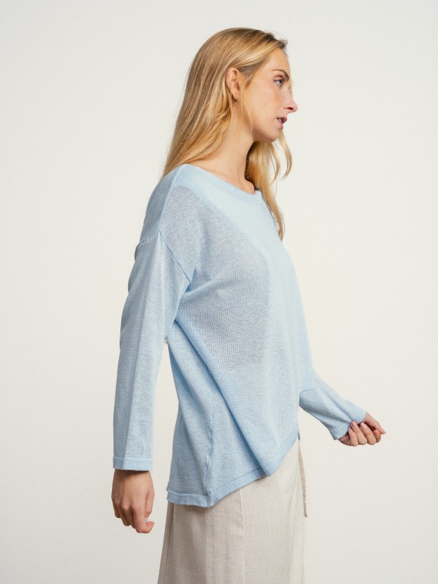 Pull en maille de coton Pull en maille de coton
