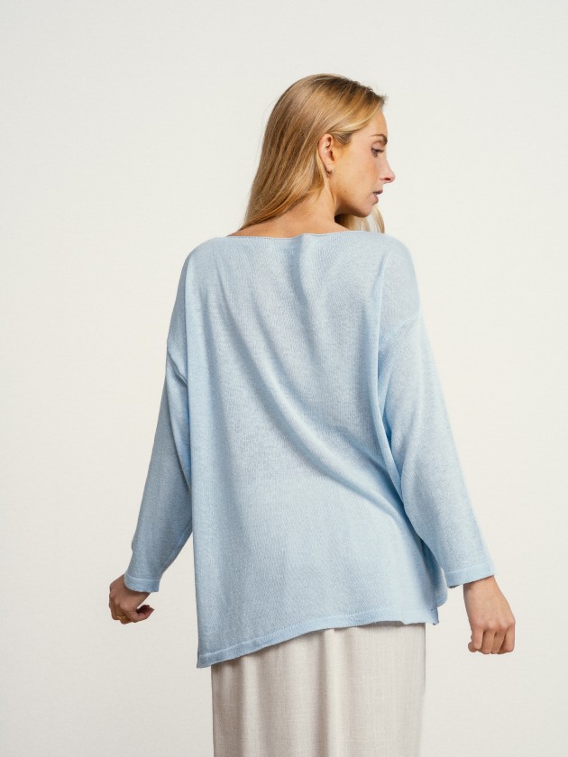 Pull en maille de coton Pull en maille de coton