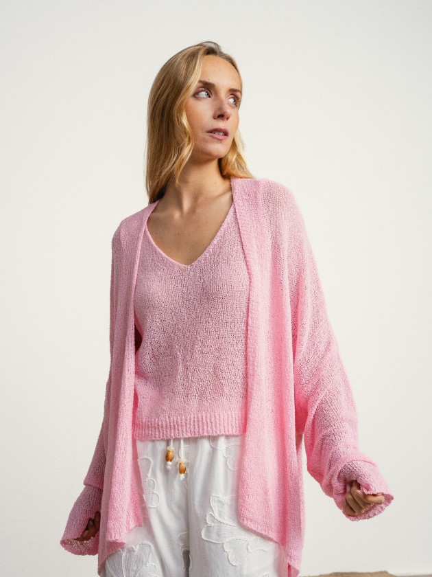 Veste avec d�tails transparents
