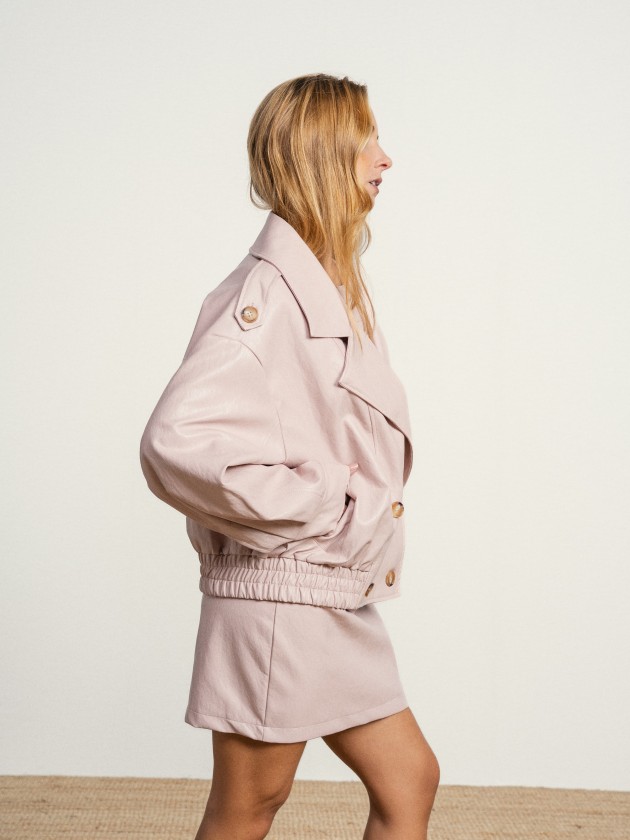 Oversized faux leather jacket Oversized faux leather jacket