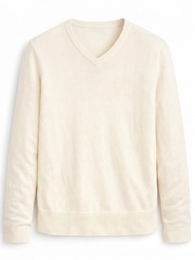 V-neck mesh