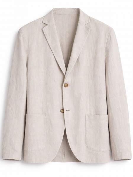 100% linen suit blazer
