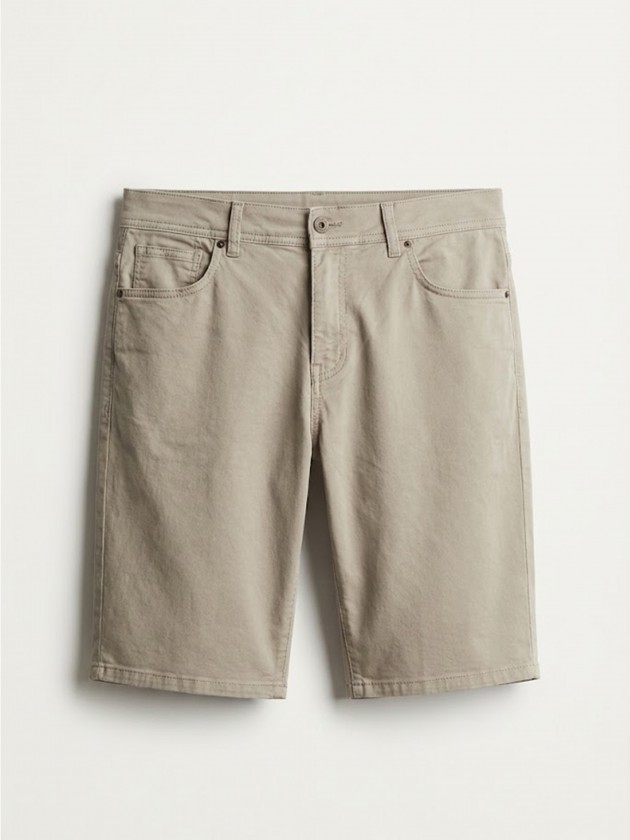 Cotton bermuda shorts