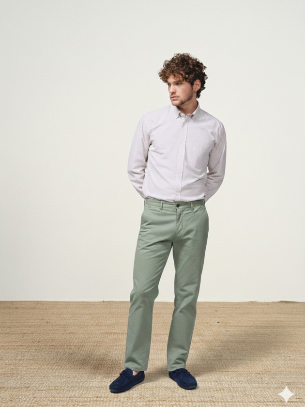 Regular chino pants