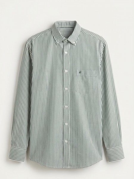Chemise en tissu de coton ray�