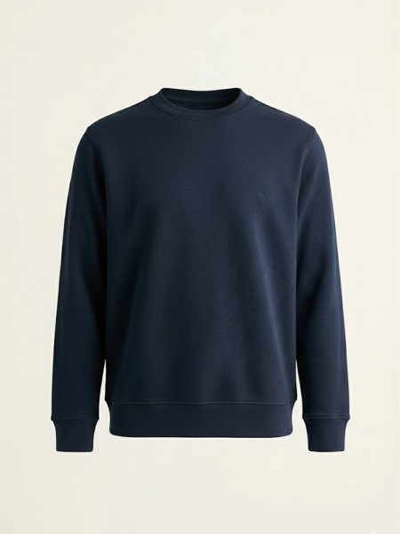 Regular fit crew neck sweatshirt