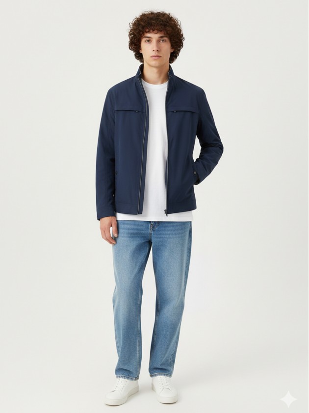 Fine quilted outdoor jacket Fine quilted outdoor jacket