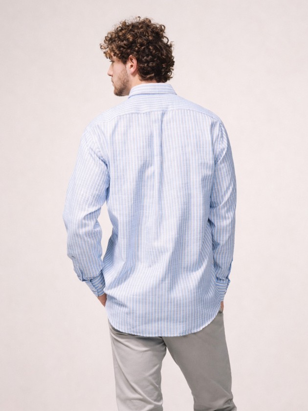 Camisa às riscas Camisa às riscas