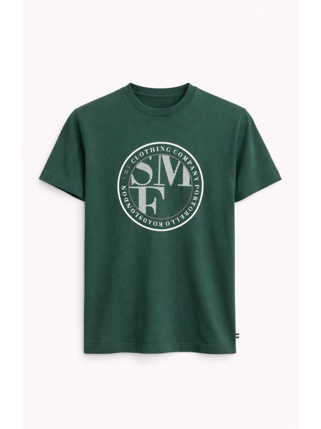 Printed t-shirt with graphic design