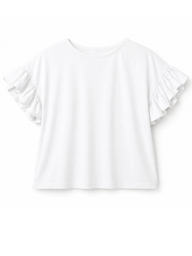 Regular fit cotton t-shirt.