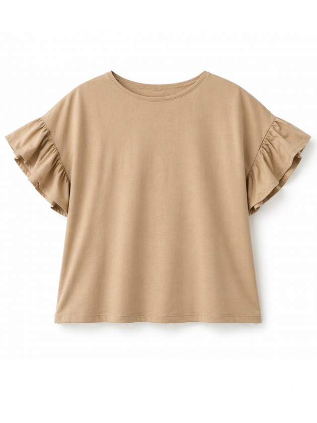 Regular fit cotton t-shirt.