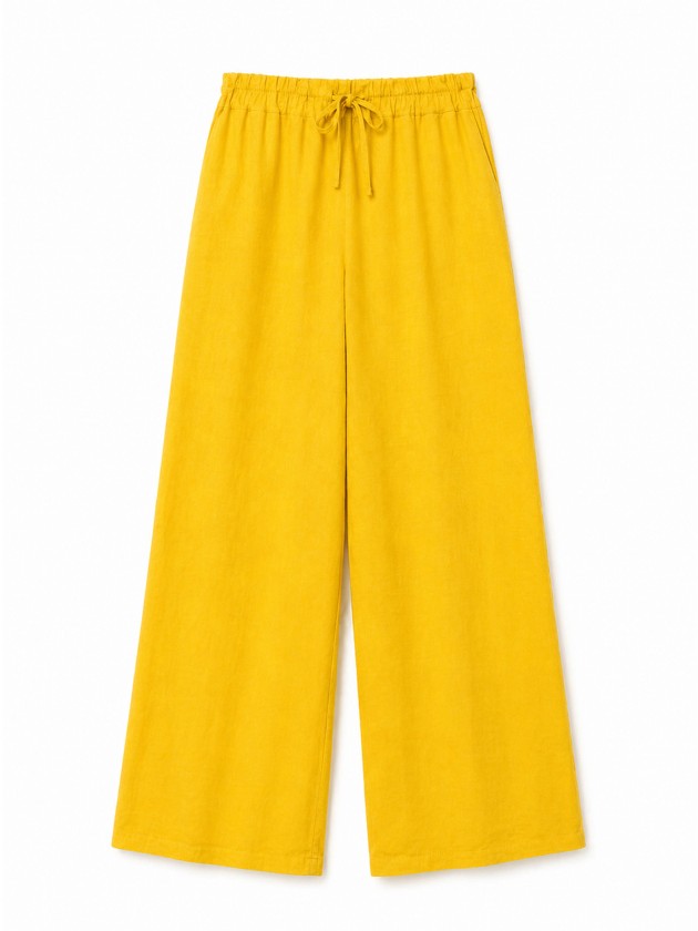 Flowy, wide-leg linen trousers Flowy, wide-leg linen trousers