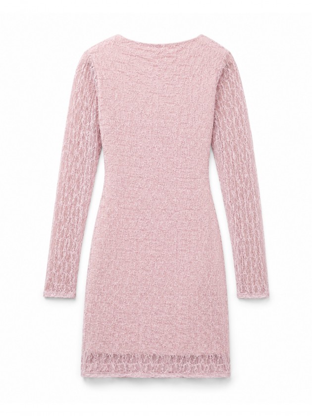 Midi dress with lace Midi dress with lace