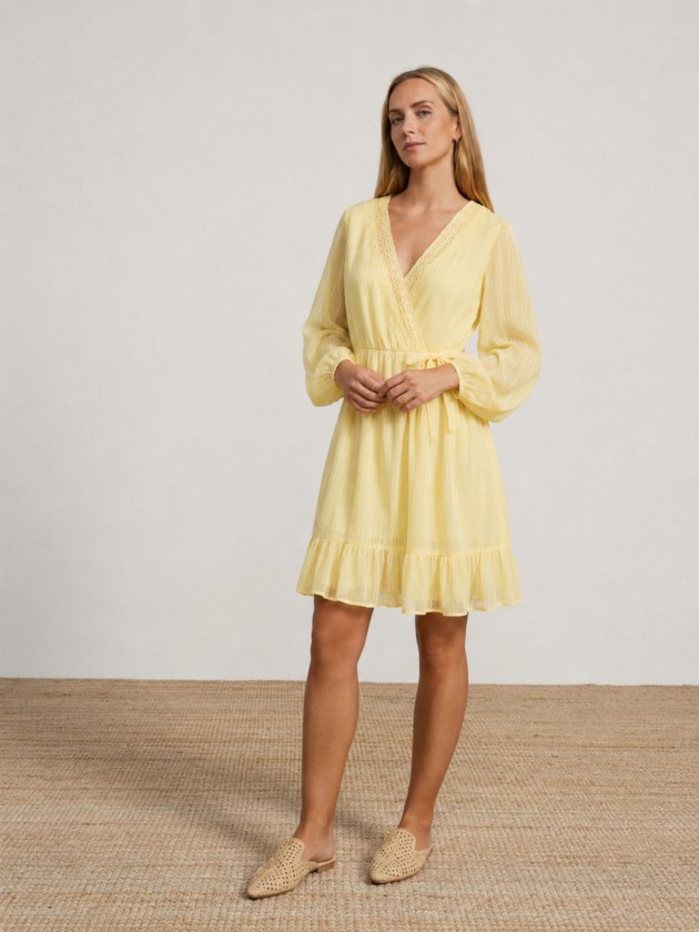 Midi dress with bow Midi dress with bow