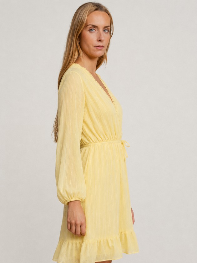 Midi dress with bow Midi dress with bow