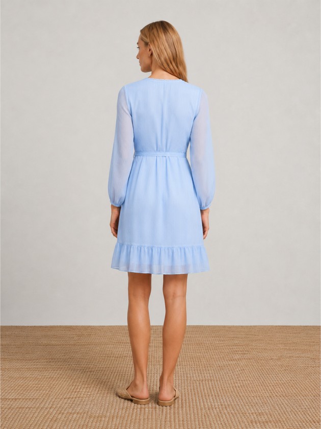 Midi dress with bow Midi dress with bow