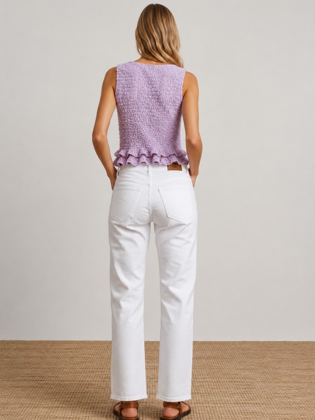 Regular fit pants