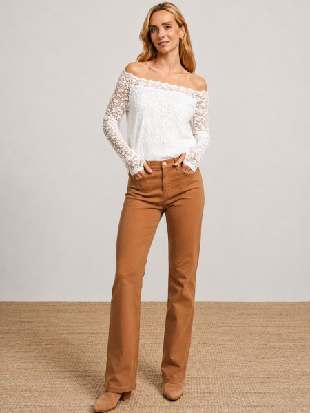 Regular fit pants