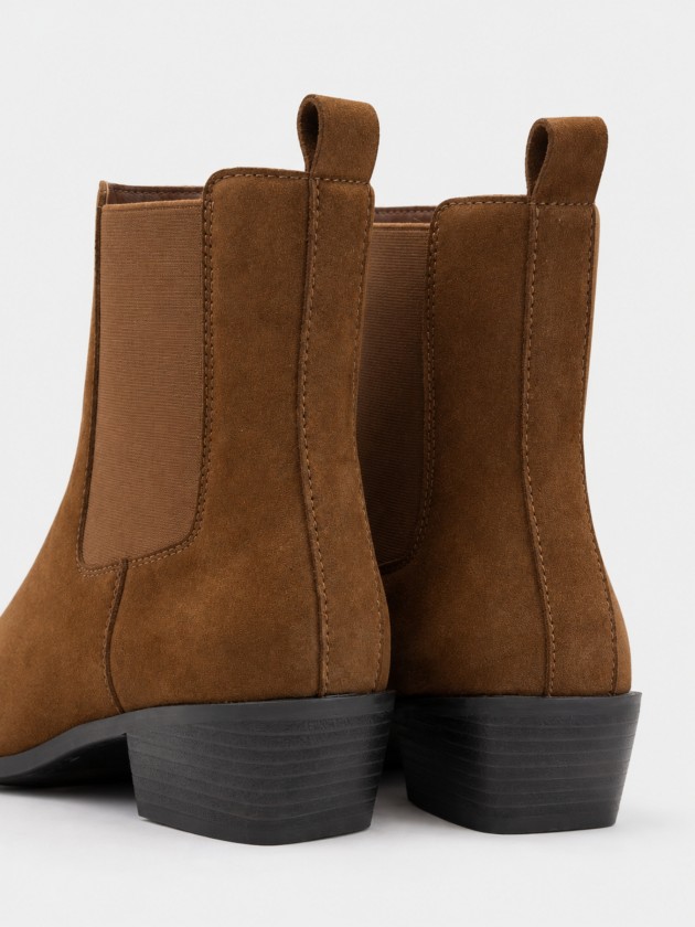 Bottes en cuir Bottes en cuir