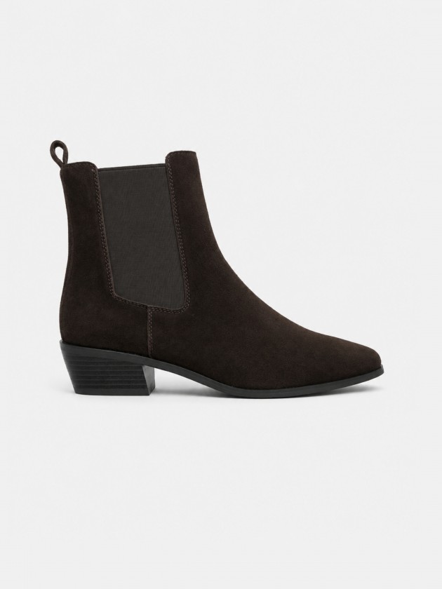 Botas em pele Botas em pele