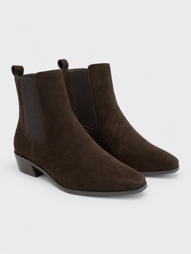 Botas em pele Botas em pele