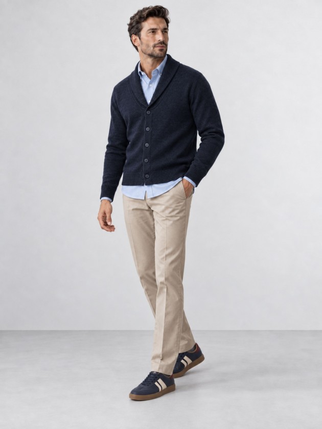Knit coat