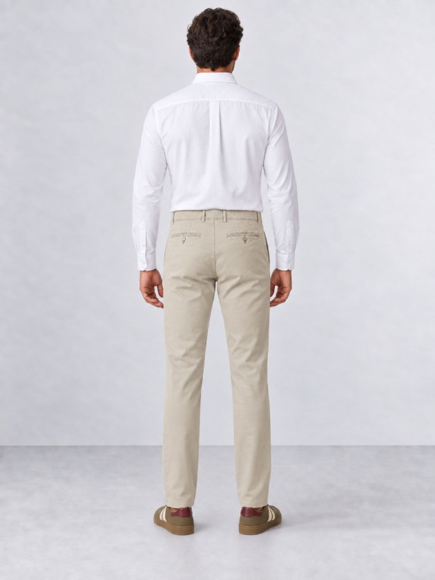 Chino twill pants