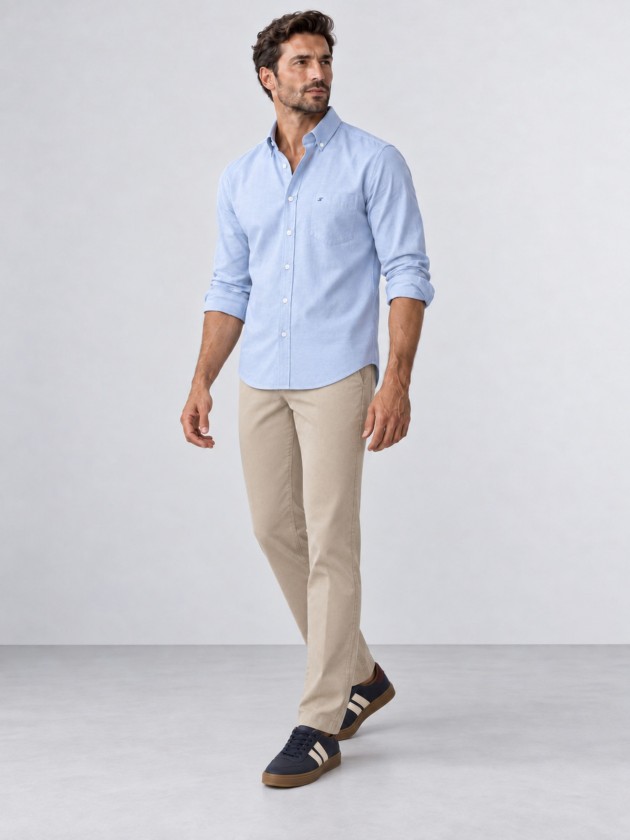 Chemise avec poche