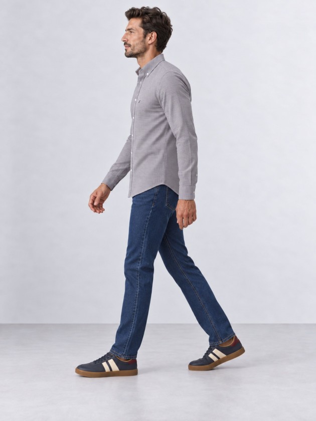 Chemise � carreaux