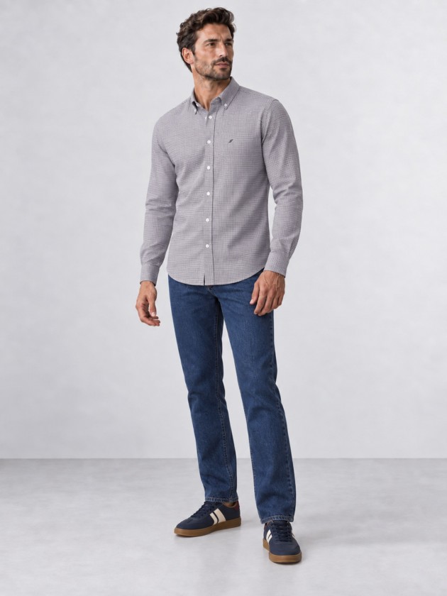 Chemise � carreaux