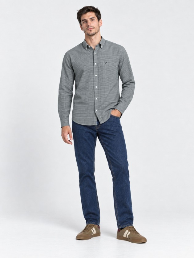 Chemise � carreaux