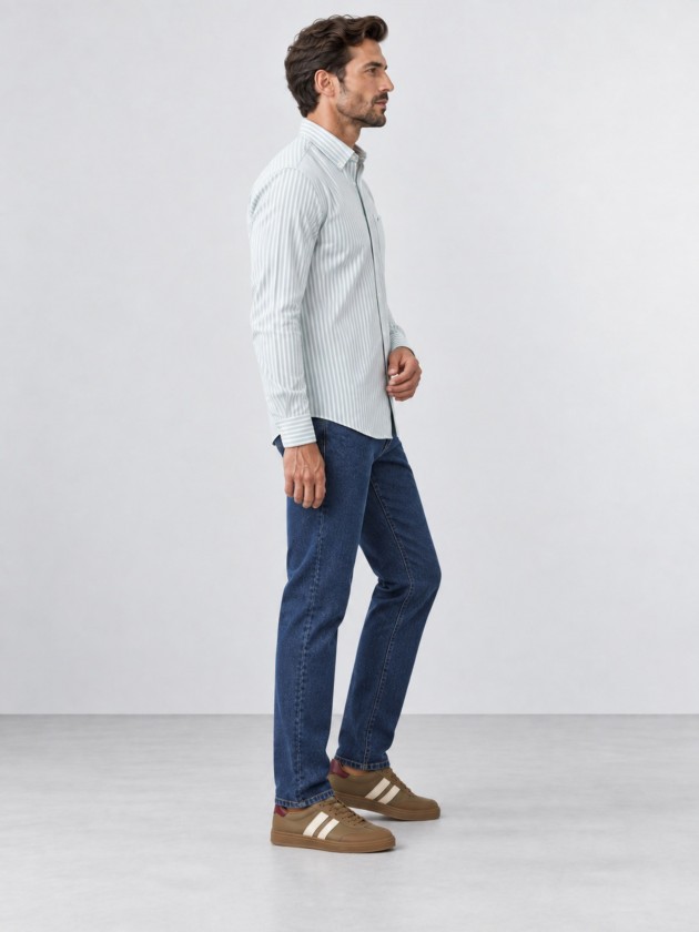 Chemise ray�e