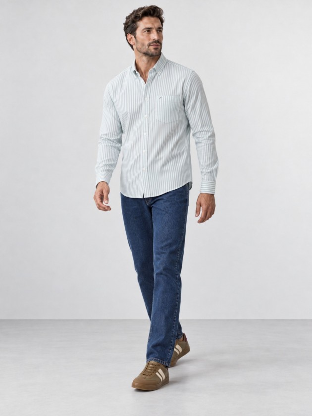 Chemise ray�e