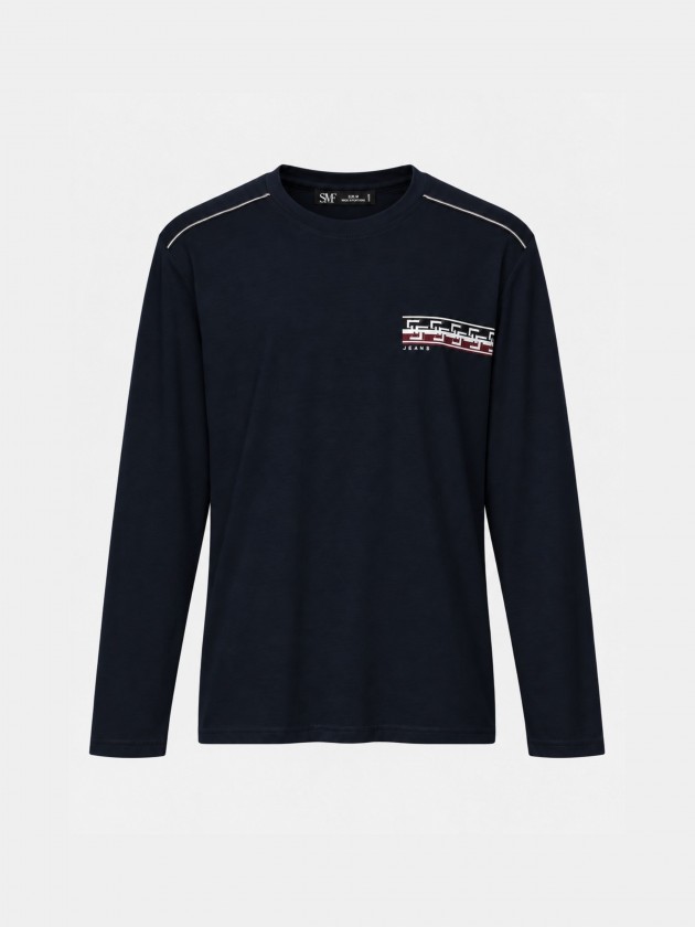 Sweatshirt with smf logo
