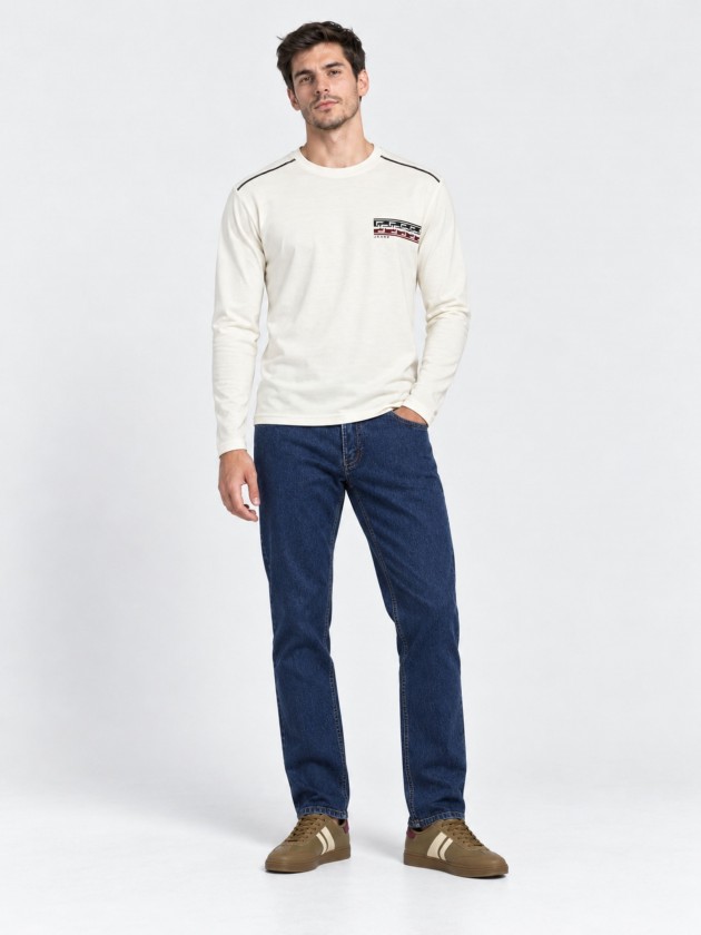 Sweatshirt with smf logo