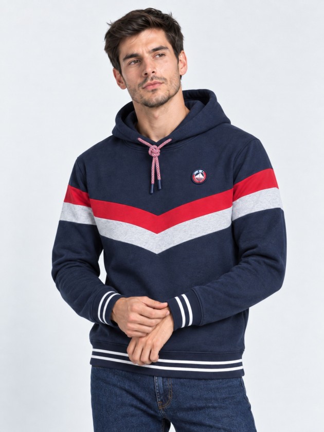 Pique polo shirt with straight collar and perforated texture Pique polo shirt with straight collar and perforated texture