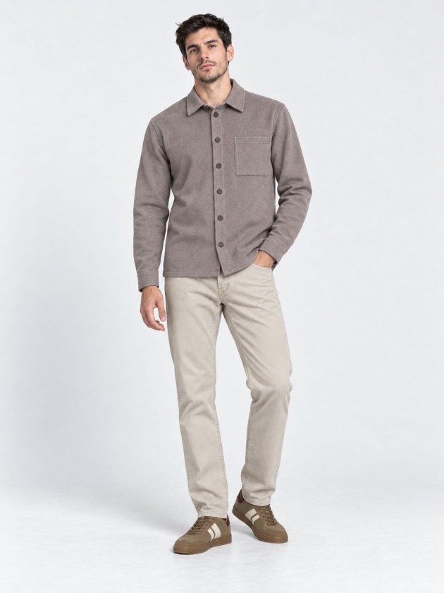 Chemise avec poche