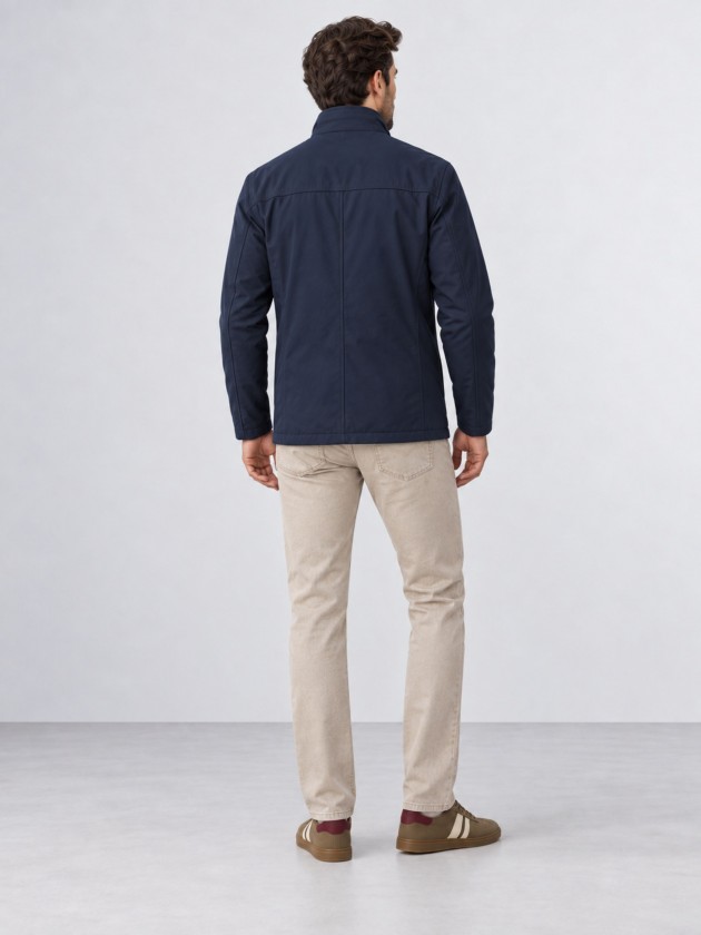 Classic zipper jacket