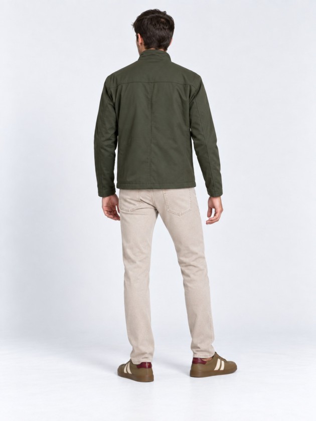 Classic zipper jacket