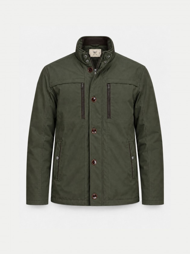 Classic zipper jacket