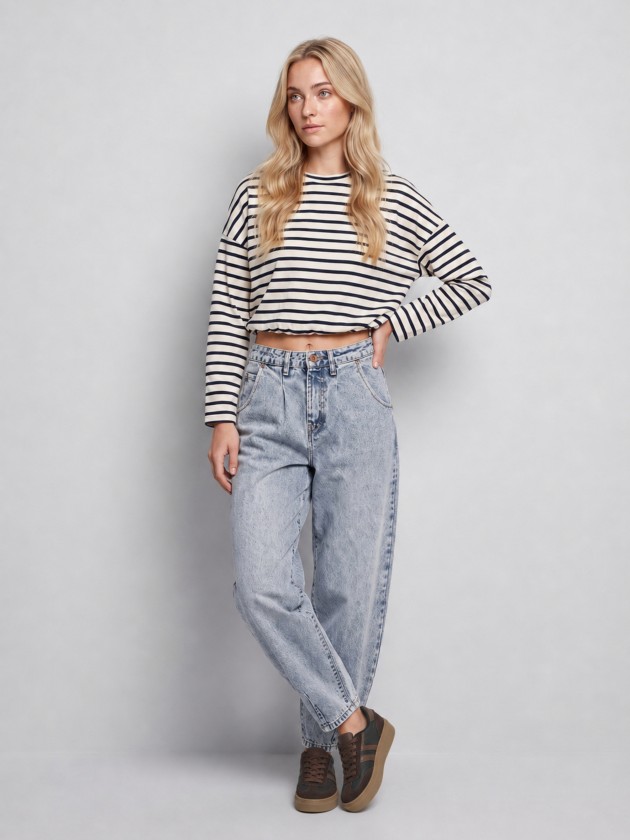 Jeans balloon fit