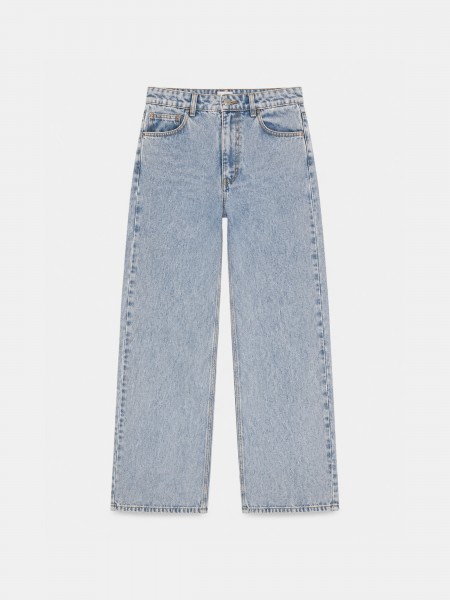 Wide leg jeans