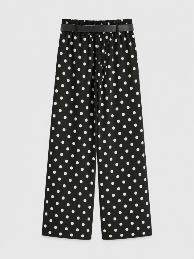 Flowy pants with polka dots Flowy pants with polka dots
