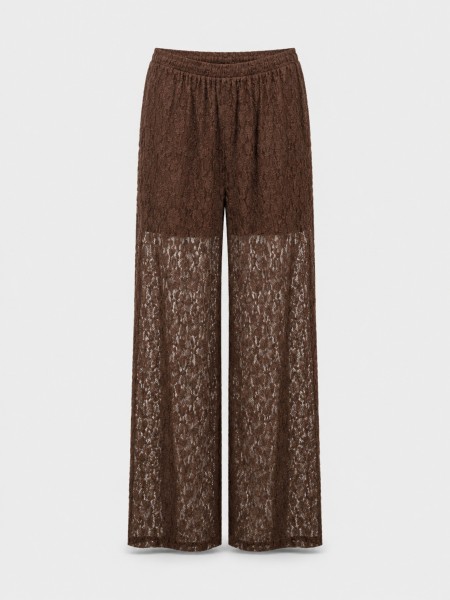 Pantalon en dentelle