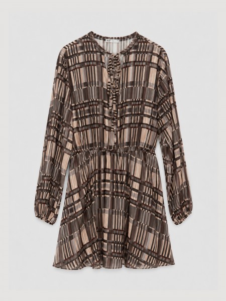 Robe courte imprim�e