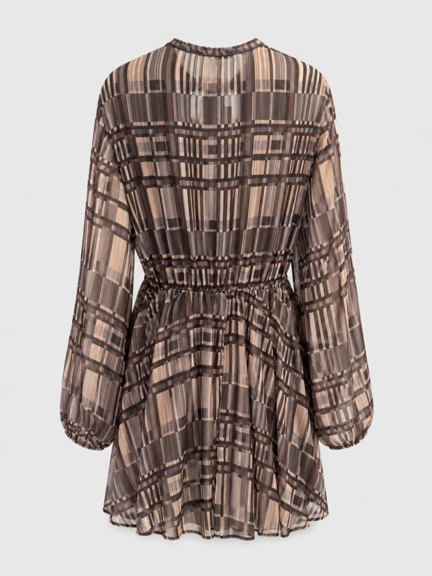 Short printed dress