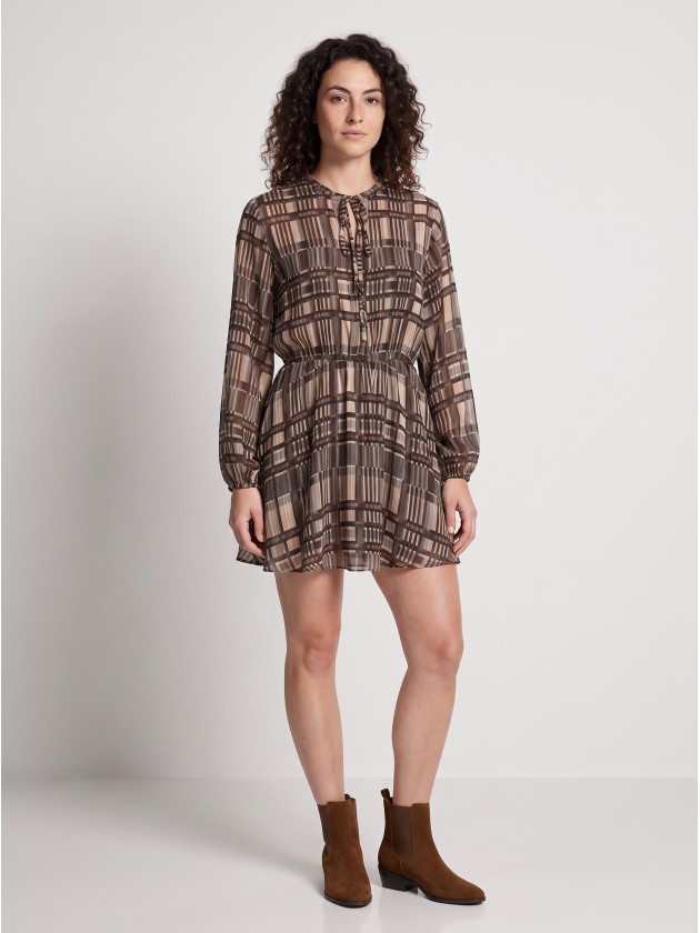 Short printed dress