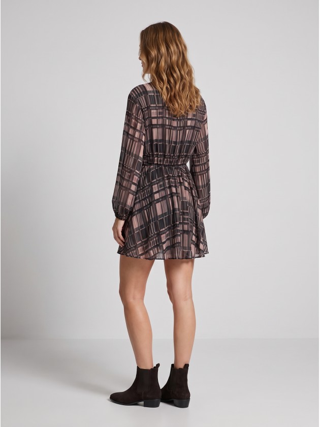Short printed dress