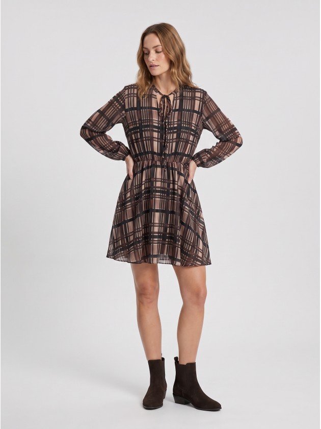 Short printed dress