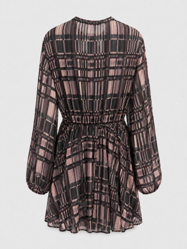 Short printed dress
